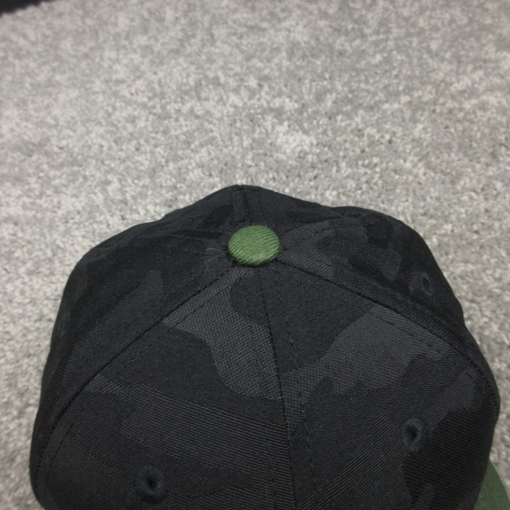 Kansas City Royas Hat Cap Mens Fitted 7 Black Green Camo Armed Forces New Era - Picture 6 of 11